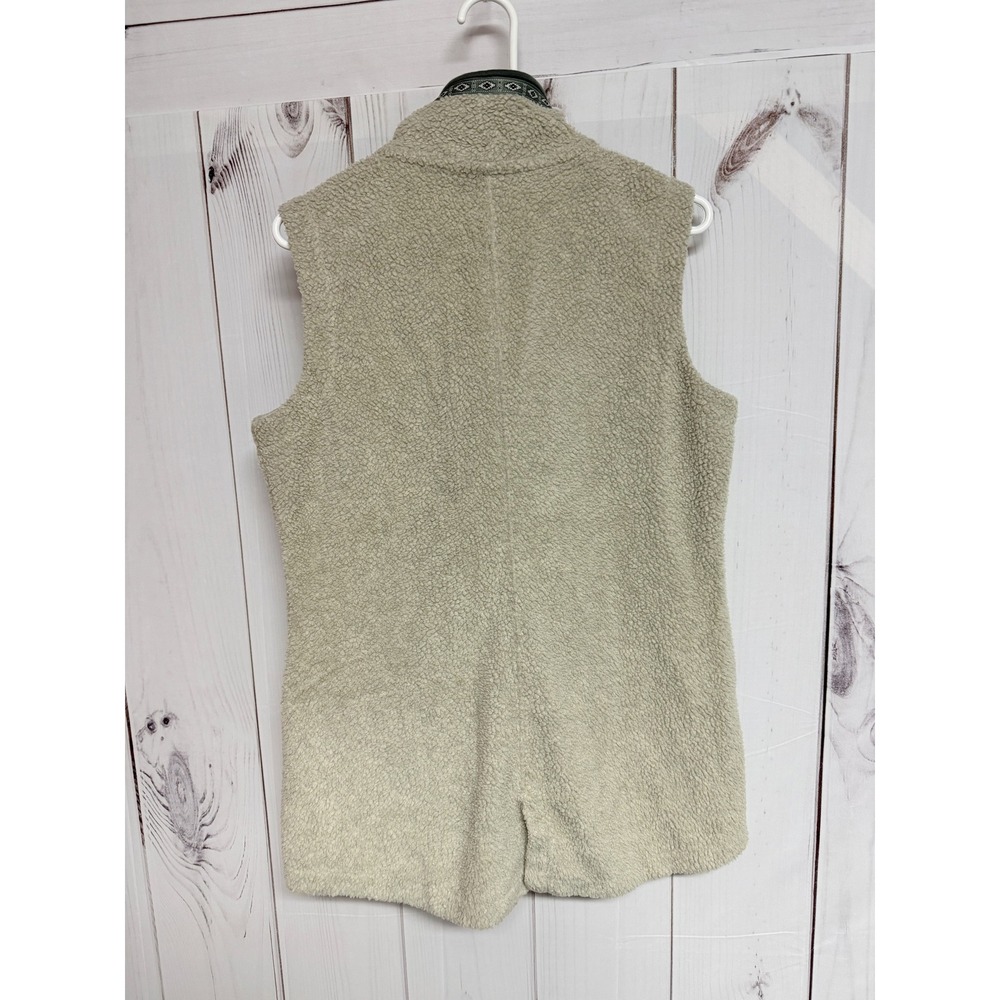 KÜHL Women's Hygge Sherpa Fleece Vest Medium Natural‎ EUC - Picture 4 of 13